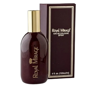 Royal Mirage Eau De Cologne Spray 120ml | Refreshing Long-Lasting Unisex Perfume